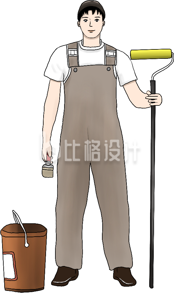 工程师手绘插画