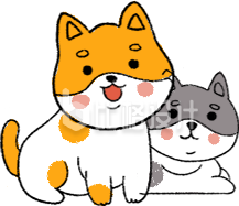 可爱宠物动物手绘插画趣味