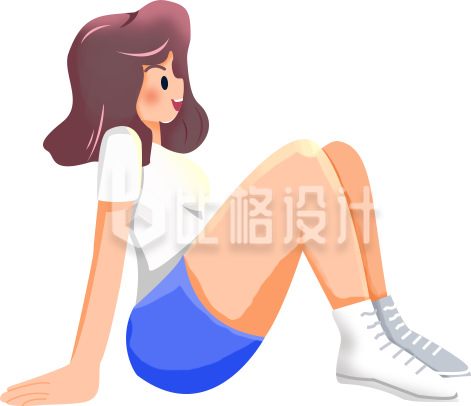 美少女手绘插画趣味