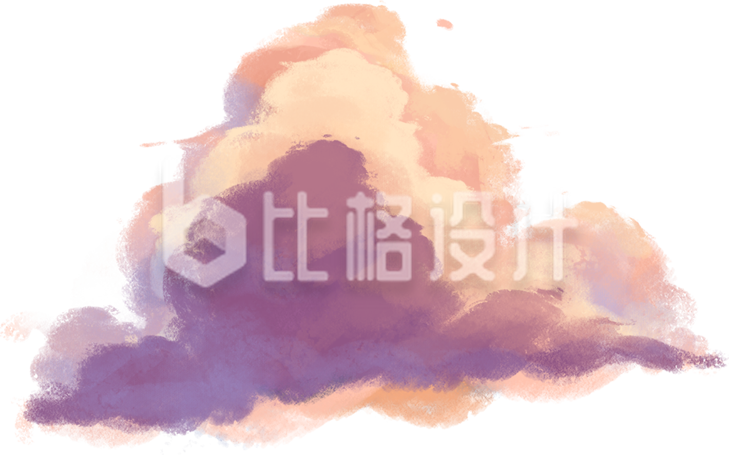 云彩手绘风景