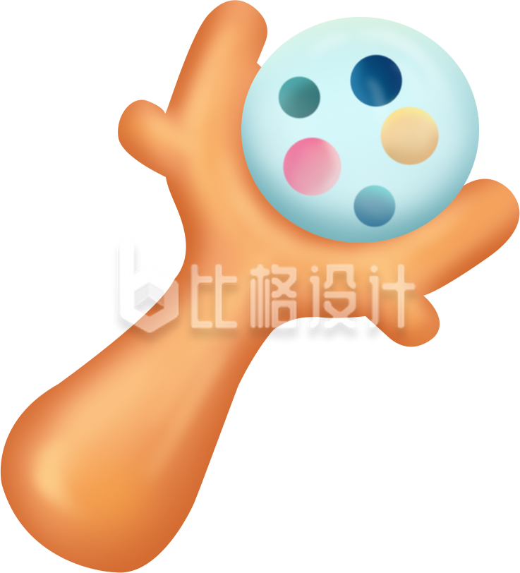 儿童玩具趣味手绘