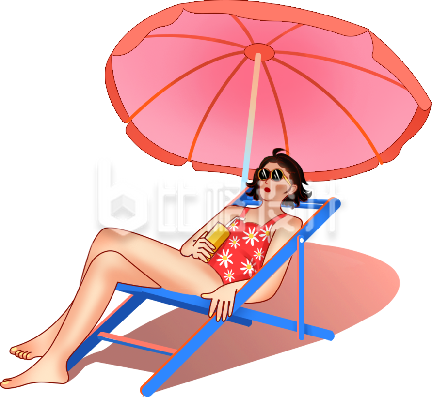 美少女手绘插画