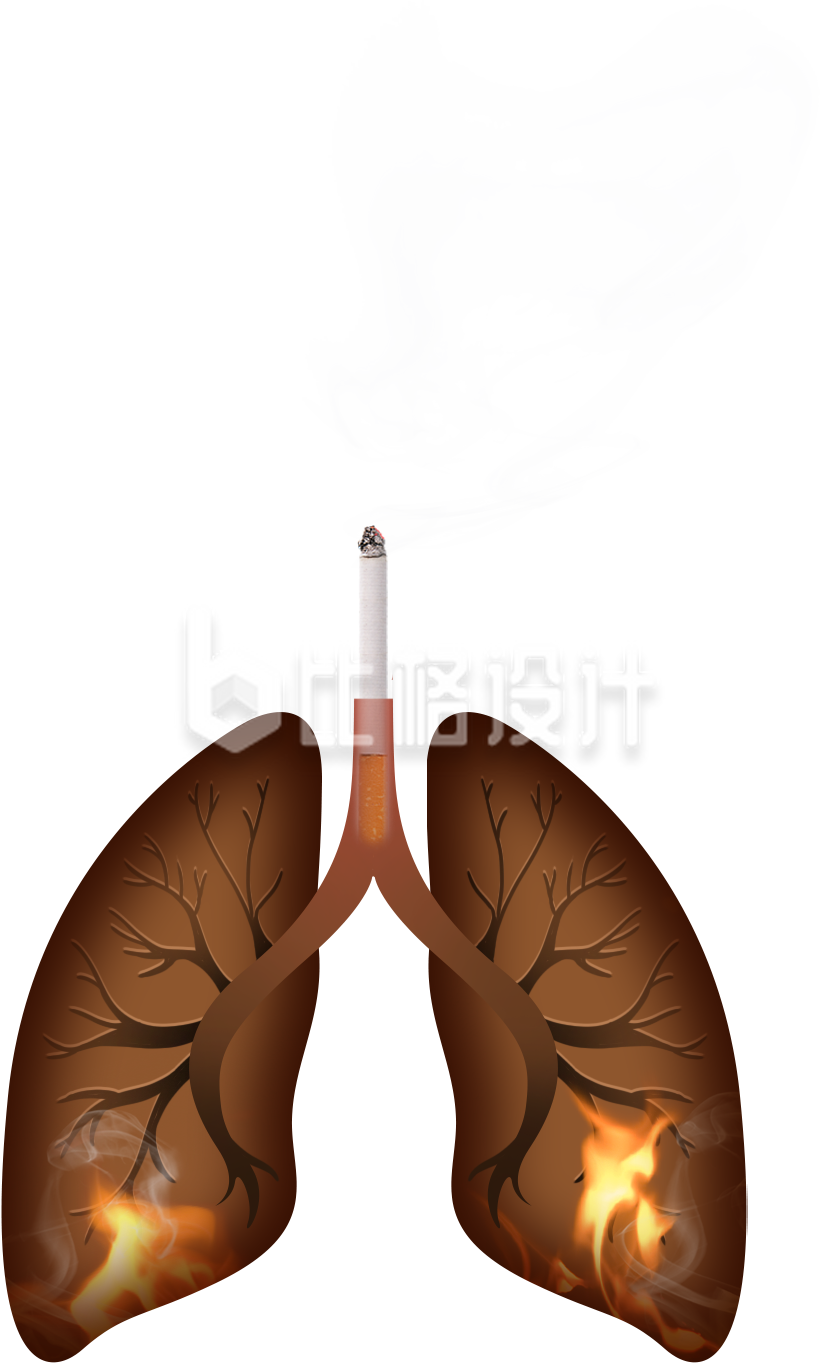 禁止吸烟手绘