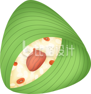端午节粽子手绘