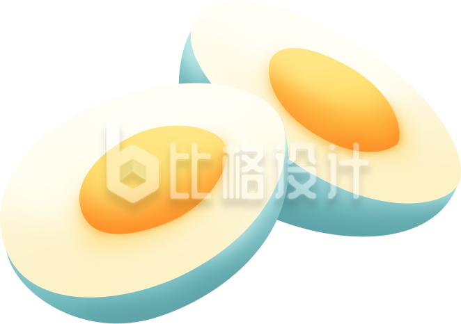 咸鸭蛋美食手绘
