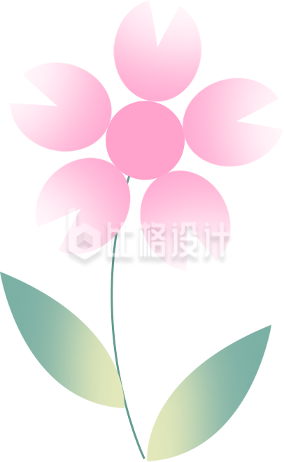 小花植物手绘