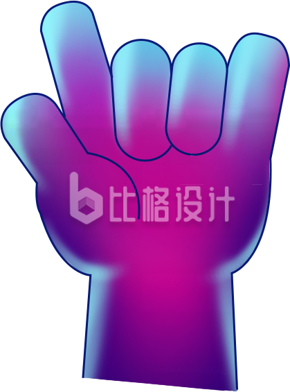 手势手绘渐变
