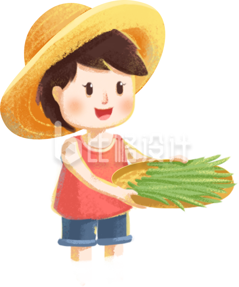 劳动者男性手绘