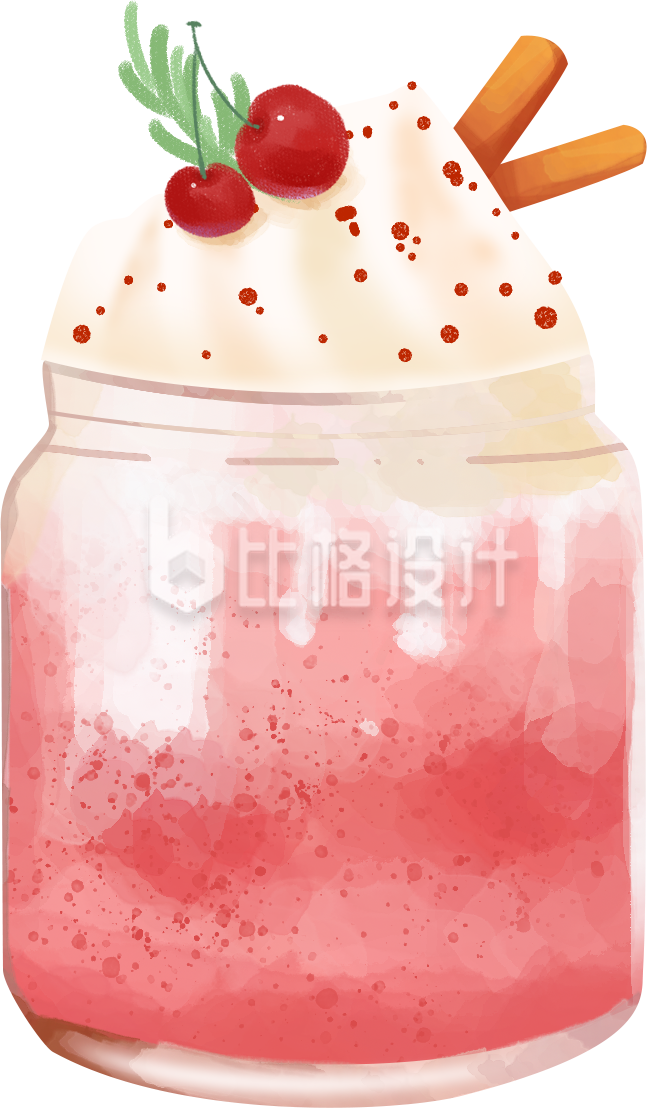 奶昔美食冰淇淋