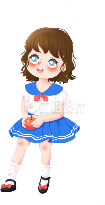 美少女趣味手绘