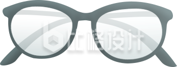 眼镜手绘