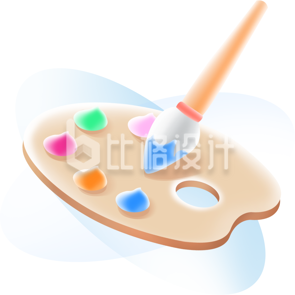 画画美术手绘颜料
