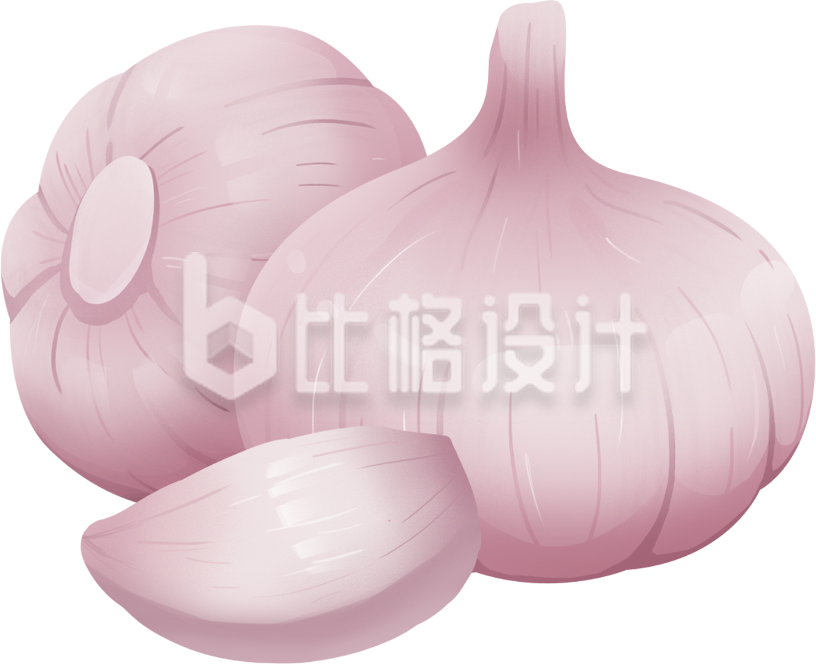 蒜蔬菜手绘