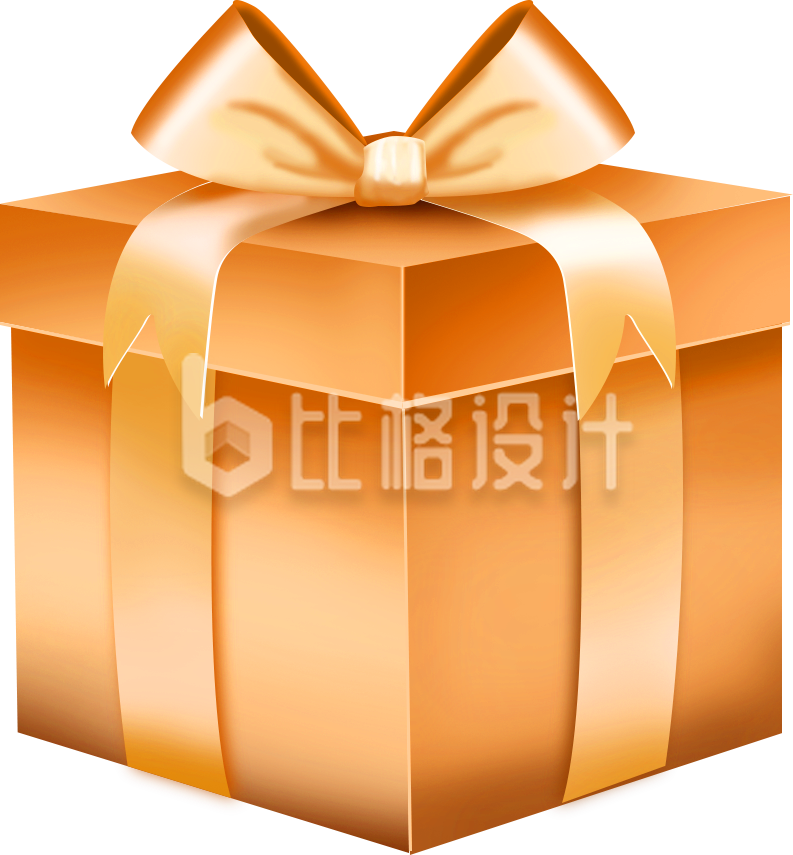 礼物电商购物手绘