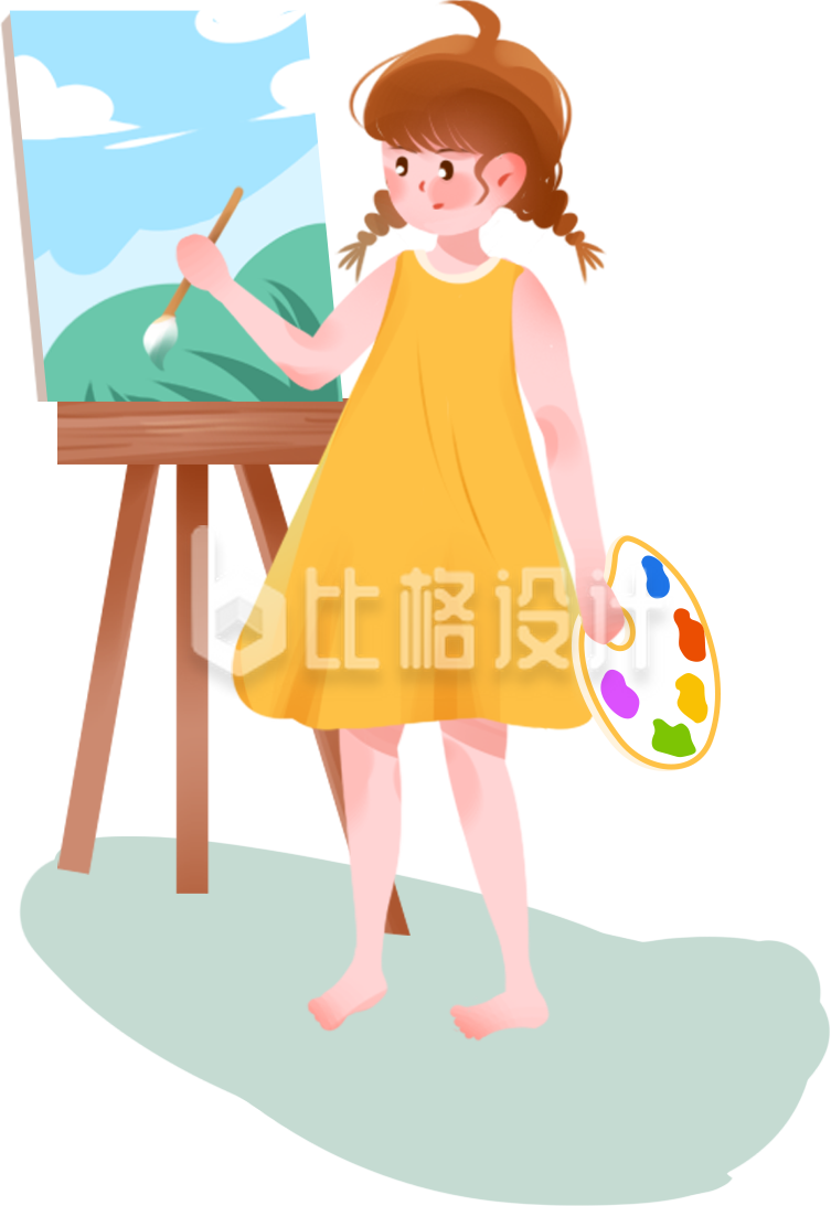 美术手绘插画