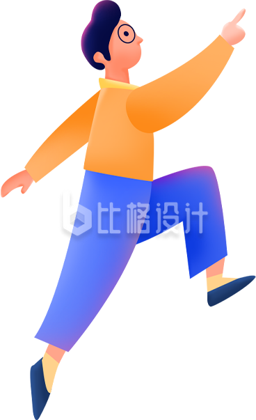 小男孩可爱手绘