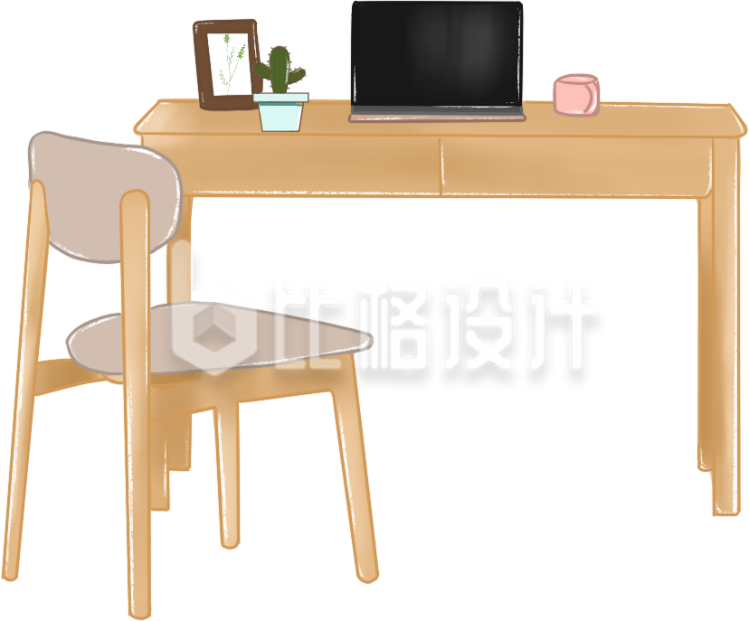 家具手绘桌子