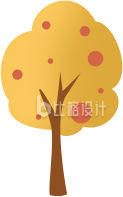 大树植物手绘
