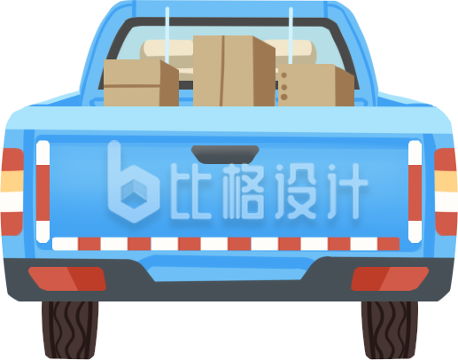 汽车交通手绘