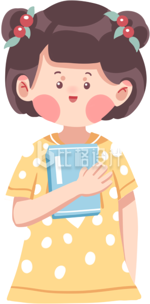 可爱小女孩手绘