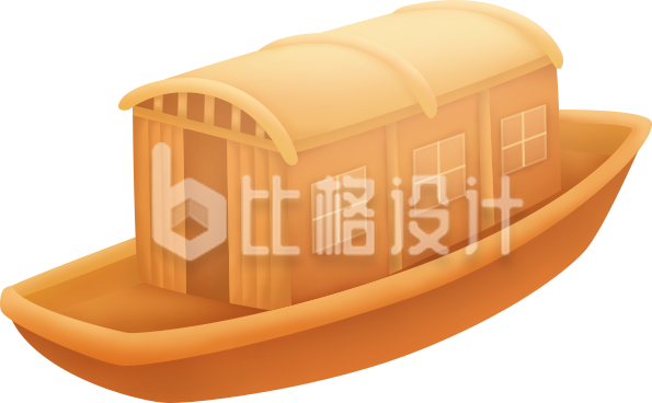 船手绘渐变