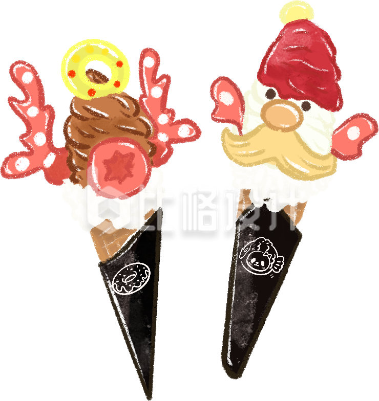 夏日可爱冰淇凌