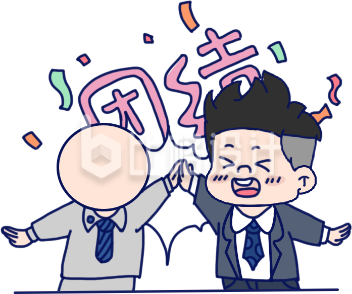 团结销售冠军小男孩手绘