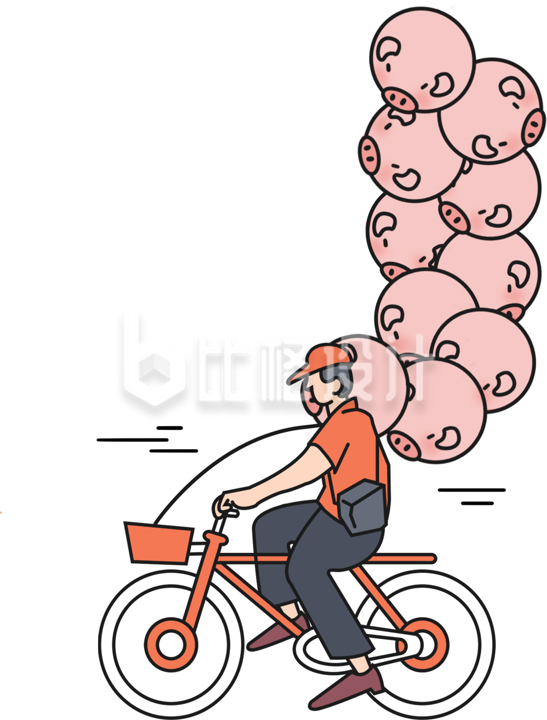 趣味气球人物