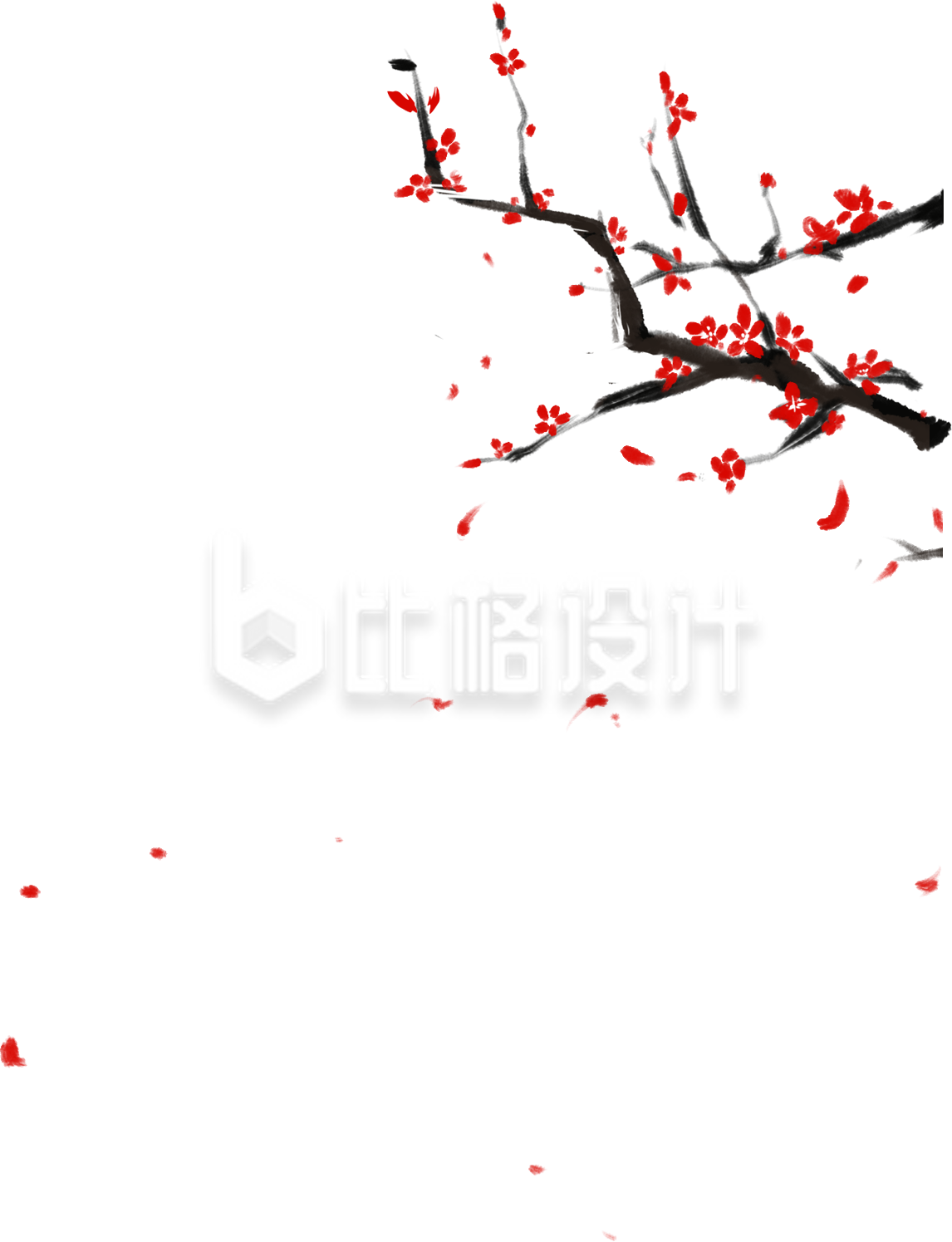 梅花树枝