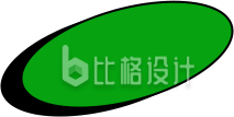 绿色装饰元素