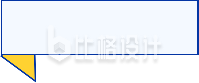 蓝色装饰元素