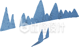 蓝色大树