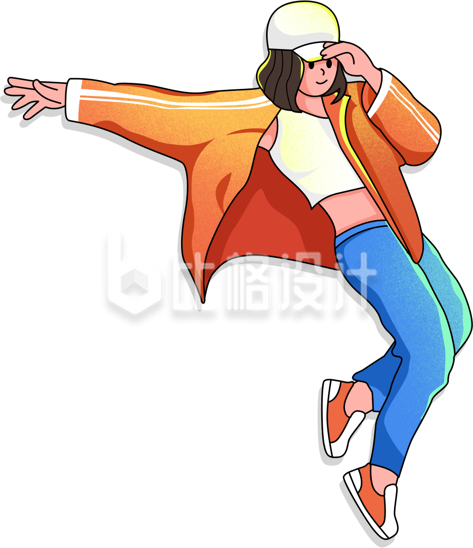 黄色女生