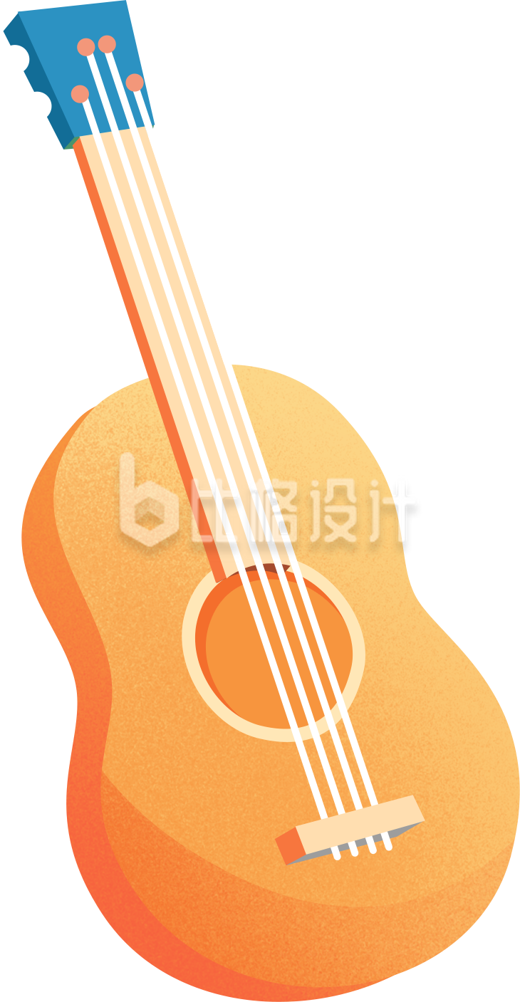 黄色乐器吉他
