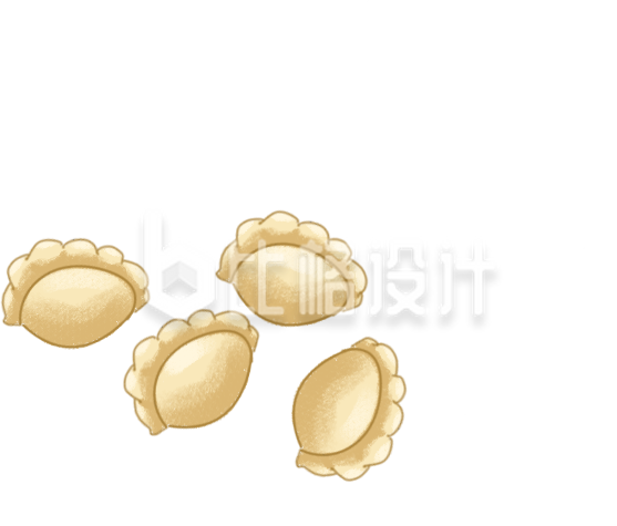 黄色饺子