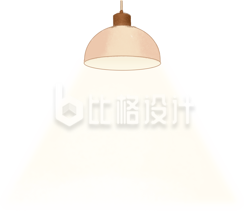黄色吊灯