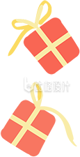 红色礼盒