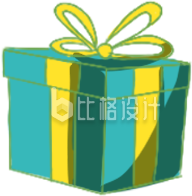 绿色礼盒