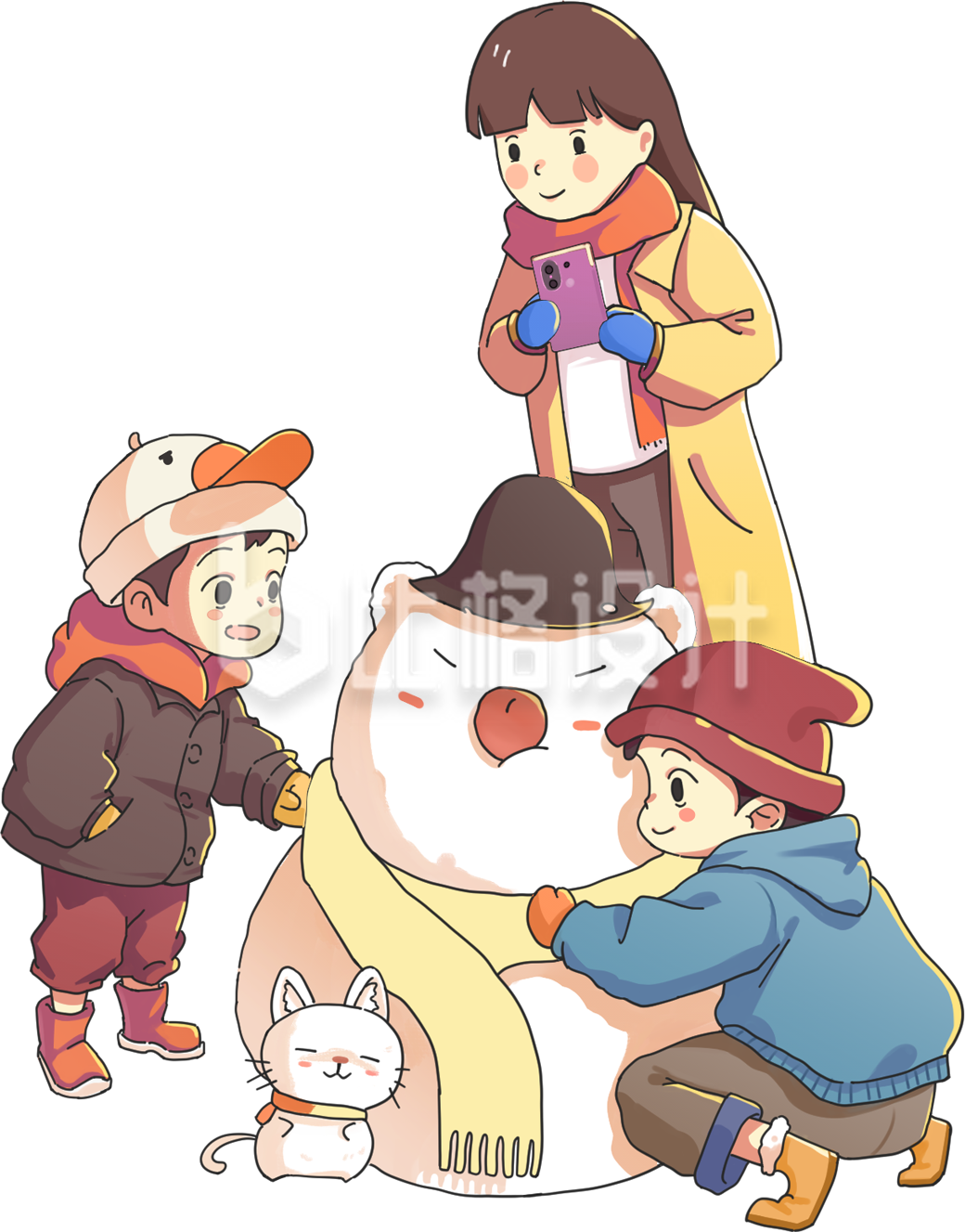 堆雪人