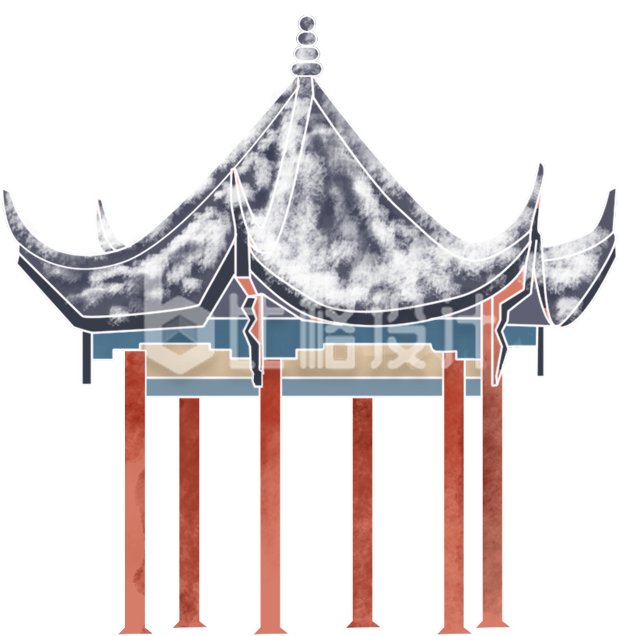 建筑亭子
