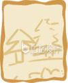 黄色相框