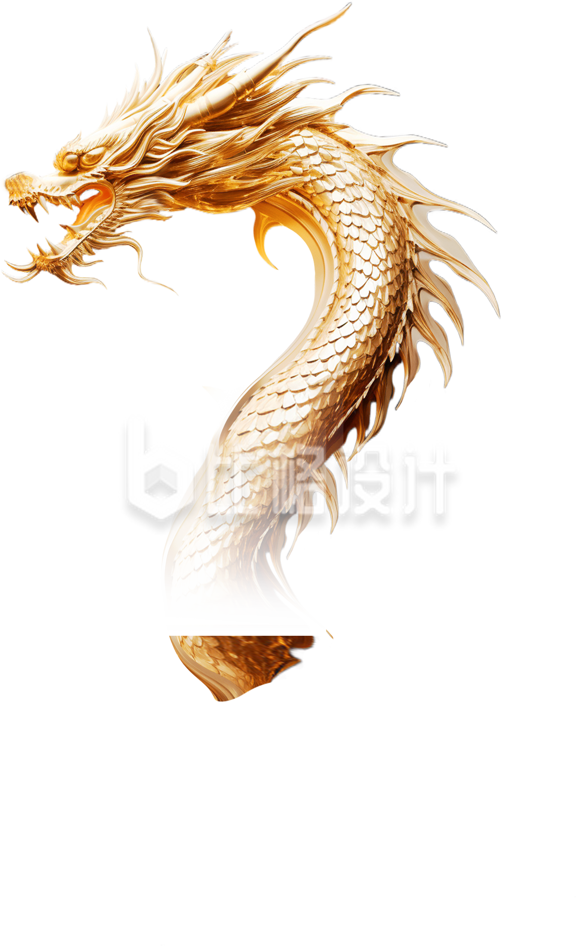 龙年3D立体金属龙