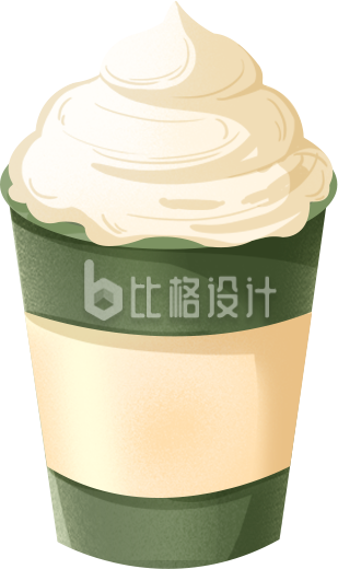 绿色手绘奶茶冰淇淋新品促销 绿色手绘奶茶冰淇淋新品促销