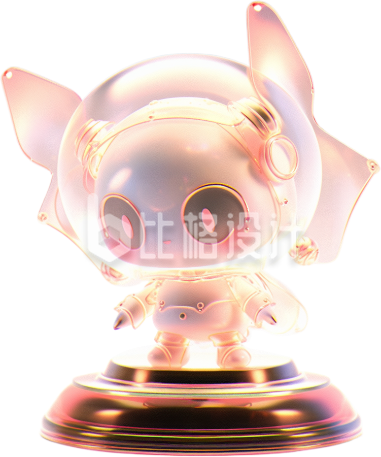黄色可爱3D盲盒玩具活动促销