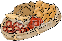 黄色中药材插画健康养生
