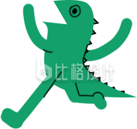 绿色可爱卡通恐龙表情包