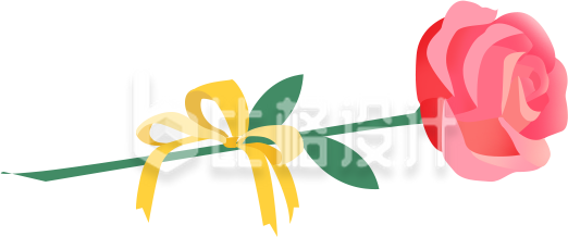 粉色手绘风玫瑰花朵情人节表白花店促销