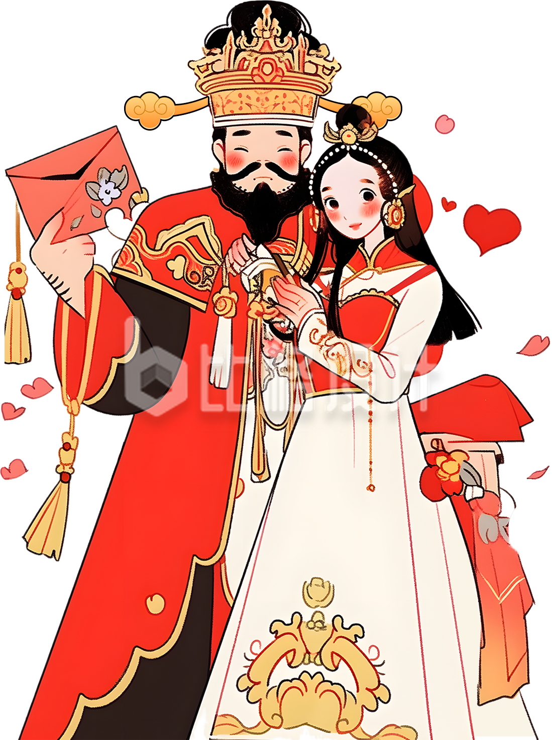 情人节遇迎财神