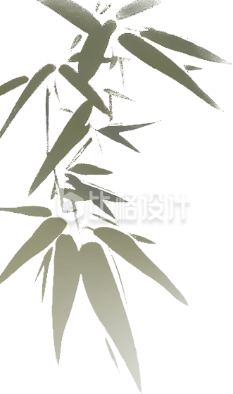 中国风竹叶