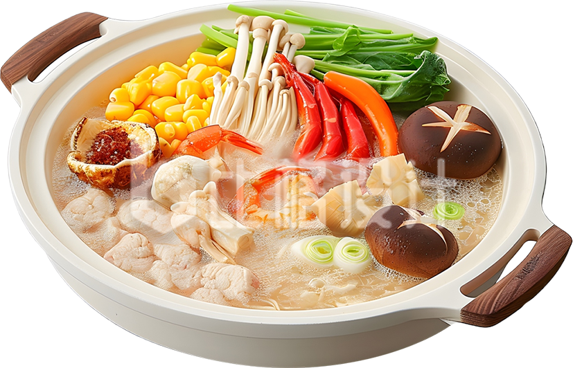一锅羊肉汤锅美食